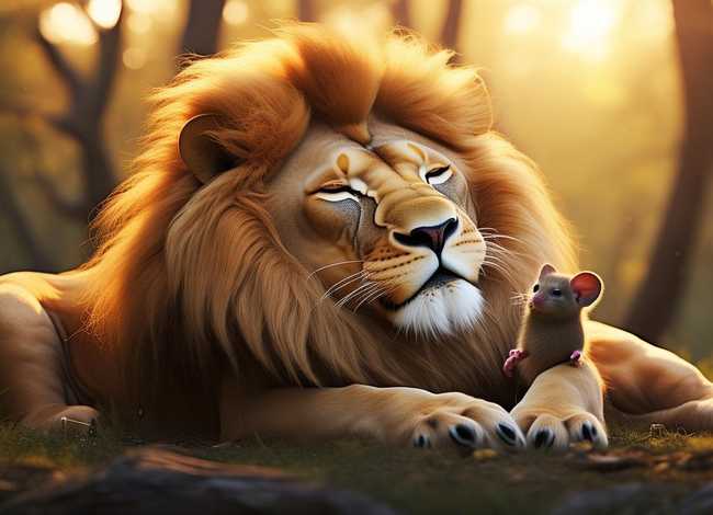 儿童故事狮子与老鼠 - 狮子和老鼠最后一自然段讲的是什么 儿童故事狮子与老鼠 - 狮子和老鼠最后一自然段讲的是什么