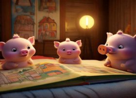 三只小猪的故事儿童；三只小猪的故事 儿童睡前故事 经典童话故事