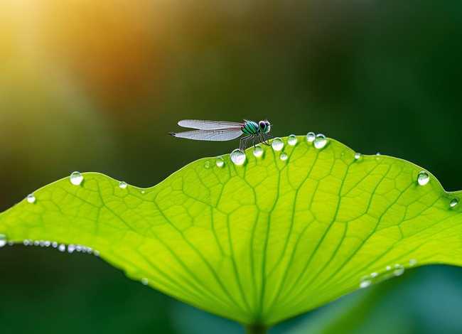 小水珠说;荷叶仿写句子-小蜻蜓说 小水珠说;荷叶仿写句子-小蜻蜓说