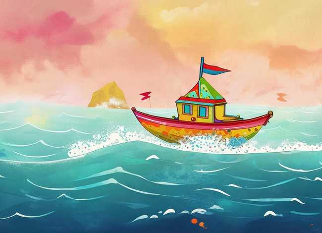 《大船》绘本 - 【每日绘本】《小船的旅行》 《大船》绘本 - 【每日绘本】《小船的旅行》