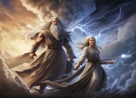 关于雷电的儿童故事，神话故事-雷公电母的传说