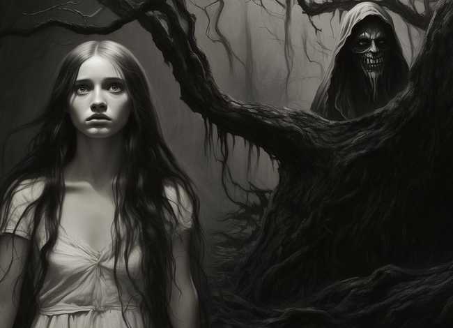 白雪故事原版；白雪公主的黑童话版故事是什么样的