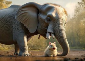 荒诞故事下载 - 类似大象拿兔兔擦粑粑的故事有哪些