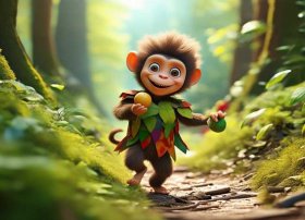 儿童故事小猴子下山；小猴子下山的故事告诉小朋友什么