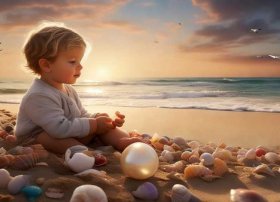 幼儿贝壳故事 - 贝壳与珍珠的睡前故事