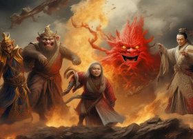 西游记经典故事智取红孩儿、西游记故事智取红孩儿文字版