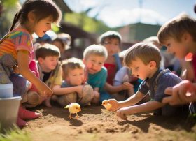 看图写故事幼儿园 - 幼儿园看图说话故事救小鸡