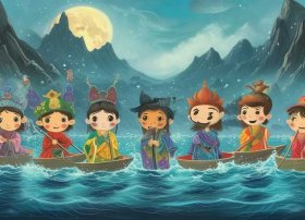 幼儿故事八仙过海，民间幼儿故事大全