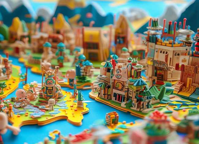 立体故事手工作品、《西游记》立体书手工制作超简单