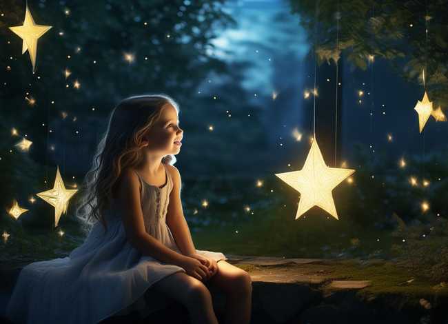 播放小星星的故事 - 小姑娘和小星星的故事 播放小星星的故事 - 小姑娘和小星星的故事