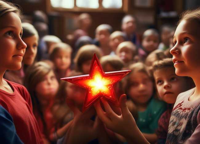 红色故事简短50字儿童 红星闪闪故事简短50字