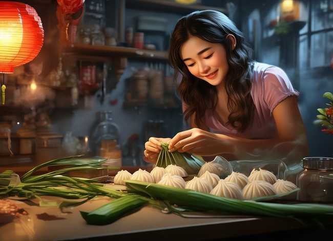 端午节的小故事儿童版妈妈故事 - 一年级看图写话妈妈包粽子怎么写