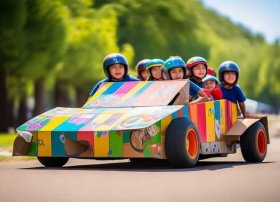 自制儿童卡丁车、自制的卡丁车上路会被没收吗