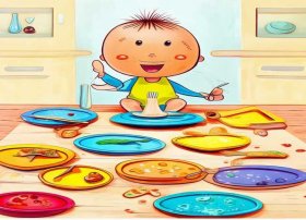 儿童自己吃饭简笔画 - 怎么画一个人桌子上吃饭 简笔画