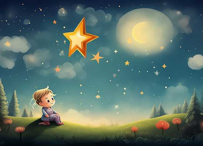 小星星的故事 - 星星和月亮童话故事 小星星的故事 - 星星和月亮童话故事