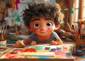 漫画故事绘画作品 - 有关“绘画”主题的漫画推荐