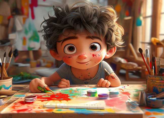 漫画故事绘画作品 - 有关“绘画”主题的漫画推荐