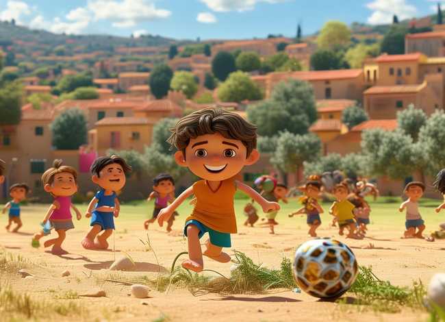 足球的故事西班牙动画片（足球是谁发明给个故事）