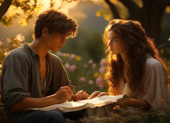 关于写信的故事 - 关于柏拉图写信恋爱的故事