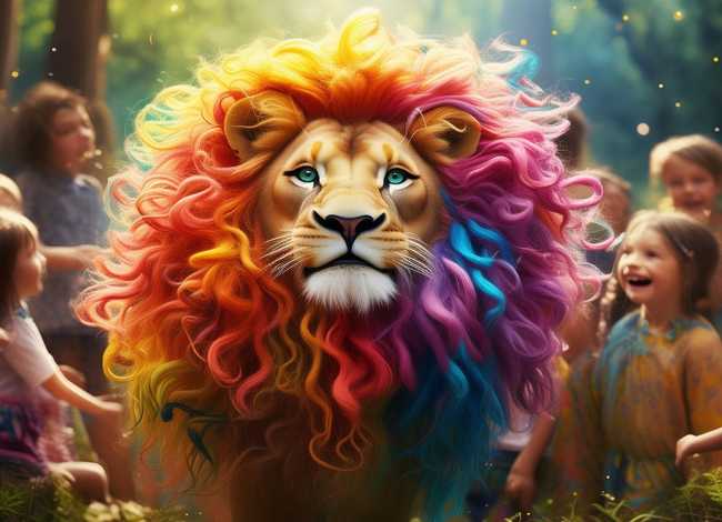 儿童故事头发;狮子烫头发的童话故事 儿童故事头发;狮子烫头发的童话故事