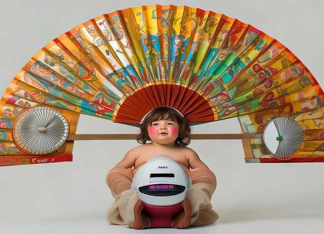 风扇的故事儿童，儿童幽默故事《大蒲扇与电风扇》