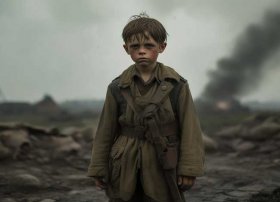 二战儿童悲惨故事、战争悲剧-二战中的儿童士兵