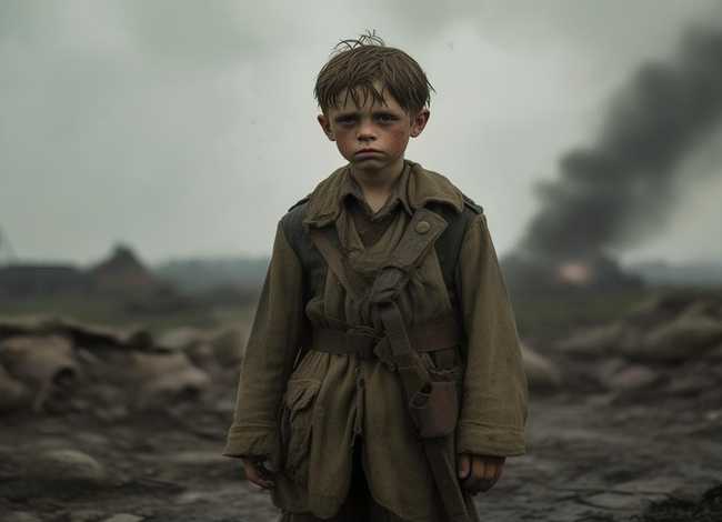 二战儿童悲惨故事、战争悲剧-二战中的儿童士兵 二战儿童悲惨故事、战争悲剧-二战中的儿童士兵