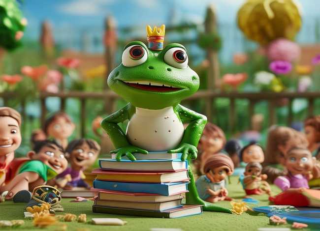 逞强的青蛙故事 逞强的青蛙幼儿园大班教案