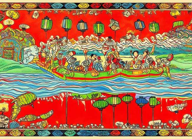 端午节儿童画绘画作品一等奖绘画，含文字内容的端午节手抄报模板及简笔画合集,简单又漂亮