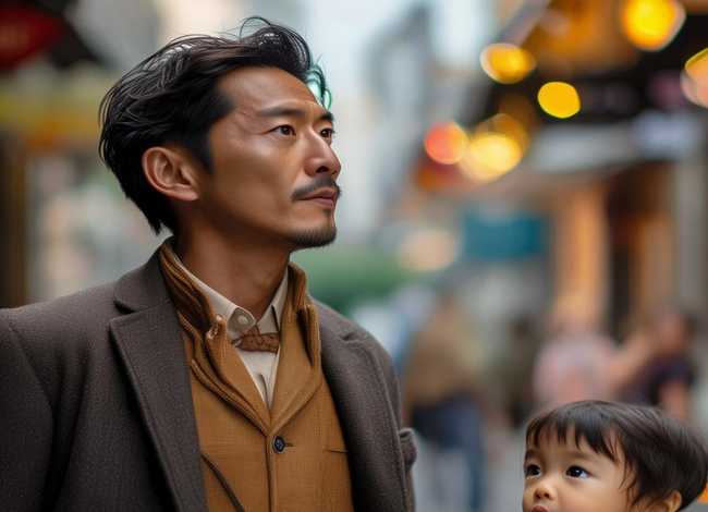 领带小孩图片、三十岁男人适合穿中山装吗