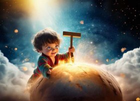 盘古开天辟地幼儿故事、儿童经典神话故事四年级