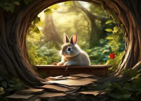 续写童话故事400字（续写小兔的窗童话故事400字左右）