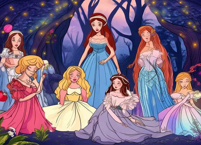 儿童童话公主故事视频（格林童话中的七位公主分别是哪几个故事里的）