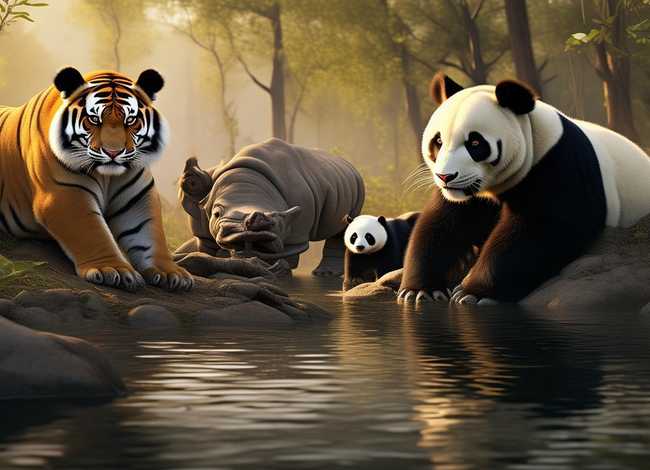 meettheanimals绘本下载、关于 濒临灭绝的动物英语作文