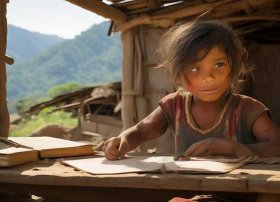 关于贫困山区孩子的故事 - 关于贫困山区孩子怎样努力学习的故事