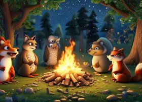 关于动物的故事儿童版 儿童故事之森林动物朋友