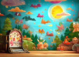 儿童故事光盘素材图片 - 哪里可以买到版权音乐素材