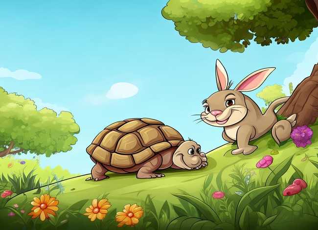 儿童故事视频完整版 - 亲宝儿童故事-龟兔赛跑视频故事