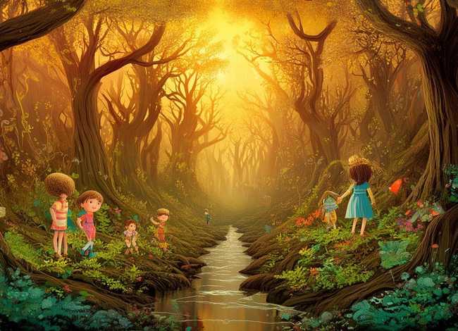 关于森林的儿童故事(关于森林的童话故事) 关于森林的儿童故事(关于森林的童话故事)