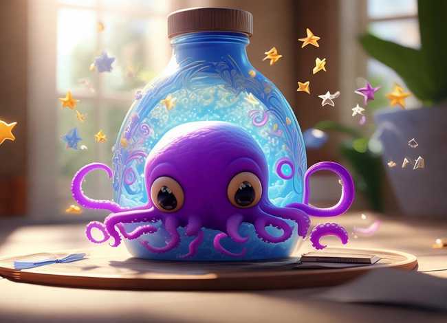 儿童故事瓶子里的小章鱼 激励人努力奋斗的小故事 儿童故事瓶子里的小章鱼 激励人努力奋斗的小故事