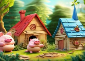 儿童讲故事配乐纯音乐mp3免费下载（三只小猪盖房子的故事用什么背景音乐比较