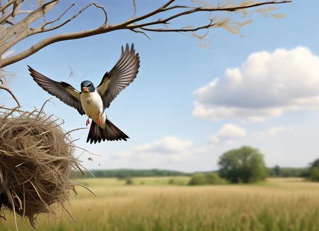 燕子搭窝的故事全文（燕子的简要搭窝过程）