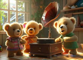 三只小熊的故事视频播放，三只小熊儿童歌曲中文版