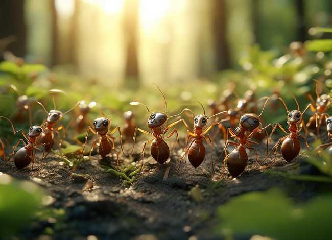 儿童故事蚂蚁搬家的故事、蚂蚁搬家知道了什么道理