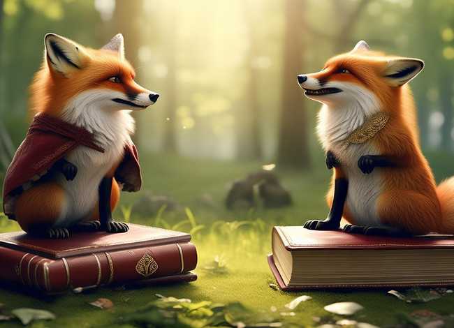 英文版对话故事、英文版伊索寓言(对话)