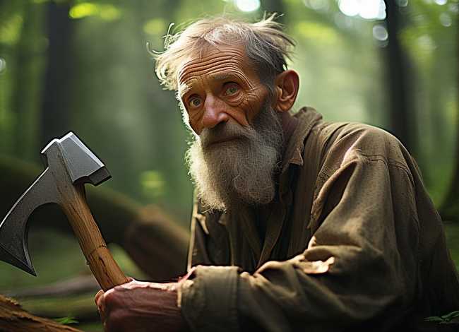 金斧子的故事作文，续写作文-樵夫的斧头