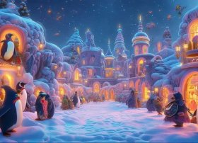 腾讯儿童故事 聊出来的企鹅帝国内容简介