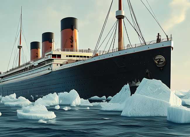 泰坦尼克号原故事，谁能告诉我“泰坦尼克号”建造的历史背景和沉没的原因