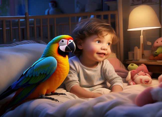 鹦鹉的幼儿故事 哄孩子睡前经典童话故事【四篇】