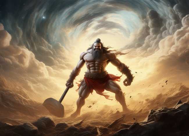 盘古开天辟地儿童故事文字，盘古开天辟地的故事内容